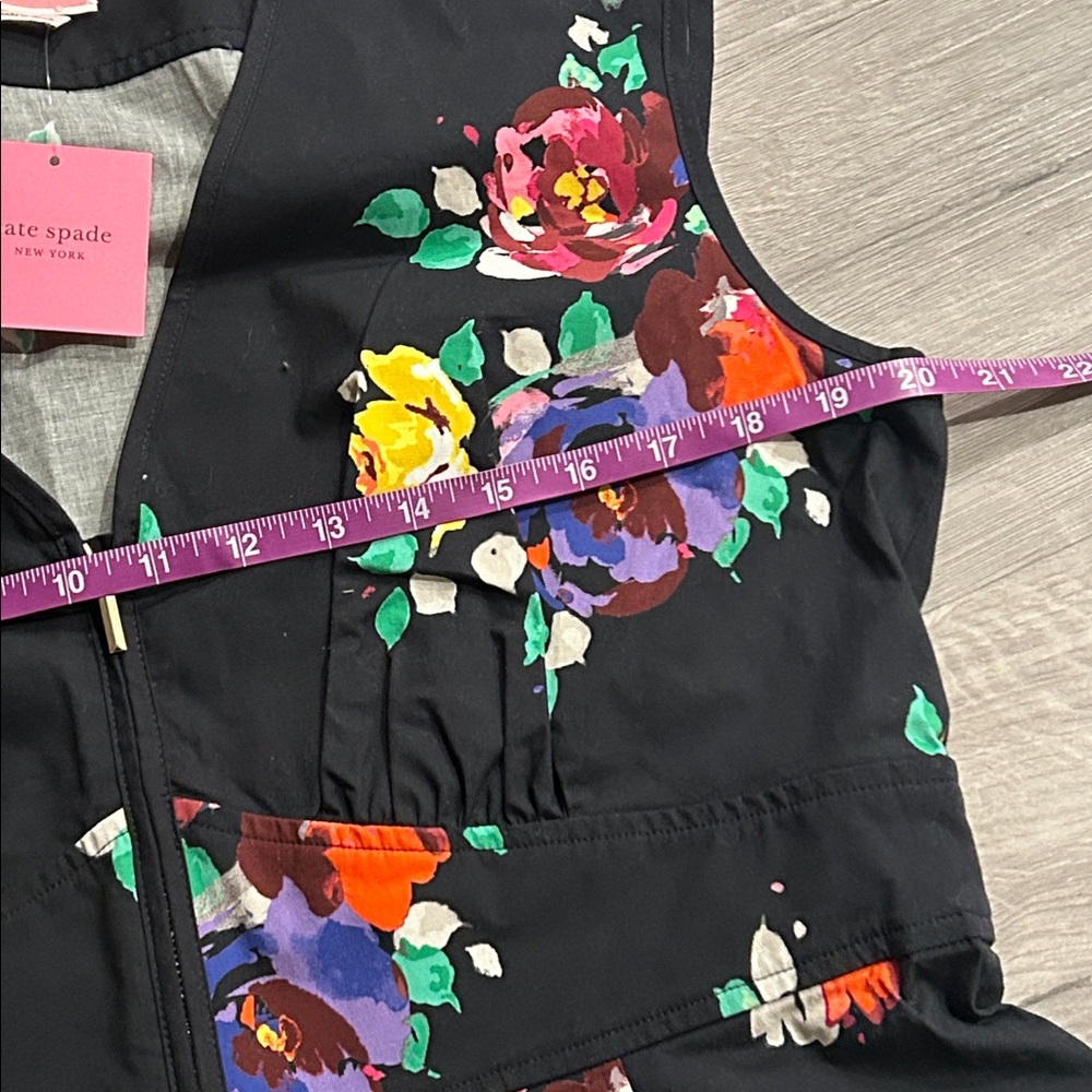 KATE SPADE | rare roses poplin dress - Picture 9 of 16